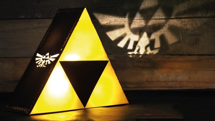 Triforce Lamp