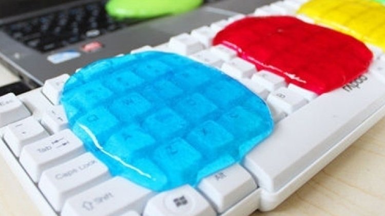 homemade keyboard cleaning putty