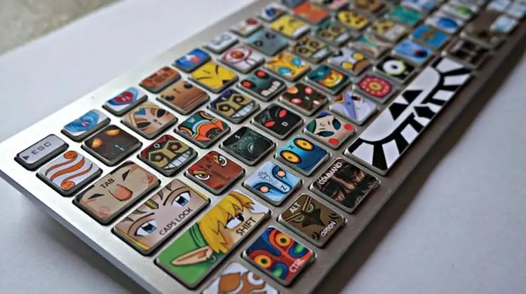 Legend Of Zelda Keyboard Decals