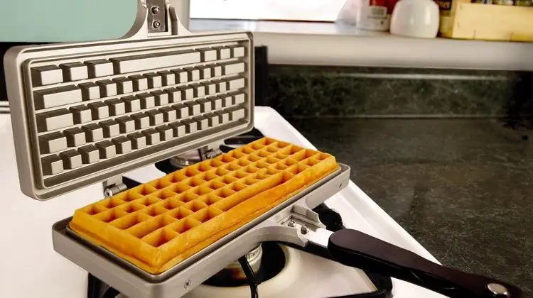 The Keyboard Waffle Iron