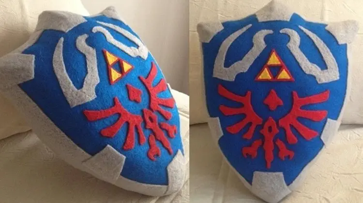 Zelda Hylian Shield Pillow