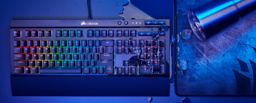Spill Resistant Gaming Keyboard