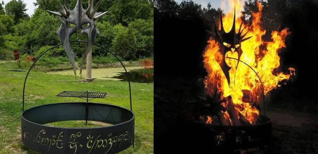 This Fire Pit Makes It Look Like The, Lord Of The Rings Fire Pit