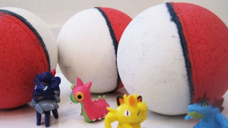 Pokemon Bath Bombs