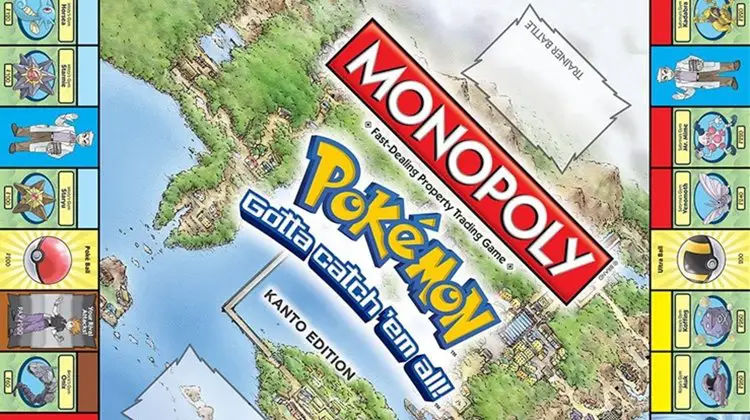 Pokemon Edition Monopoly