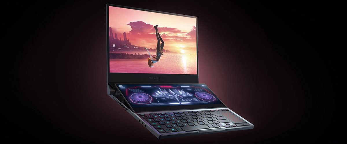 Dual-Screen ASUS ROG Zephyrus Duo 15 Laptop