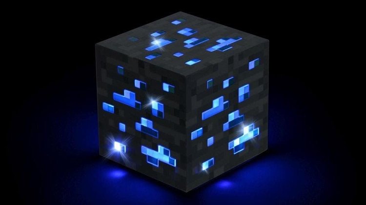 Minecraft Diamond Ore Block