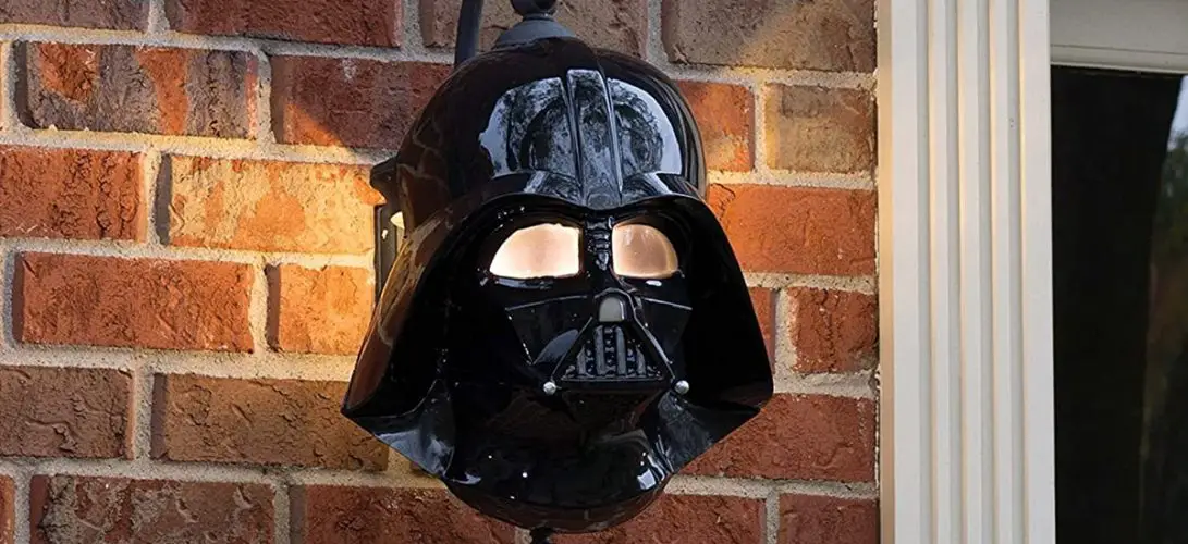 Darth Vader Porch Light Cover