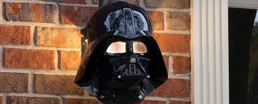 Darth Vader Porch Light Cover