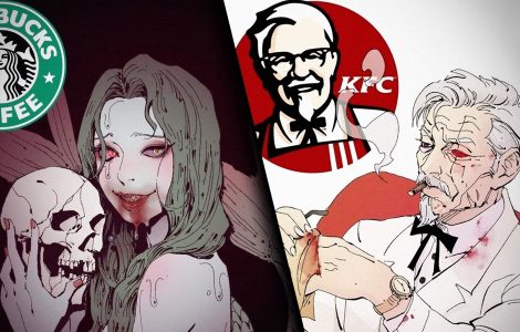 Famous Brands As Anime Characters