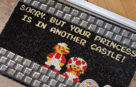 Your Princess Is In Another Castle Doormat
