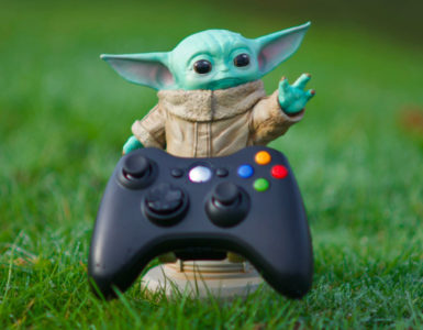 baby yoda controller holder