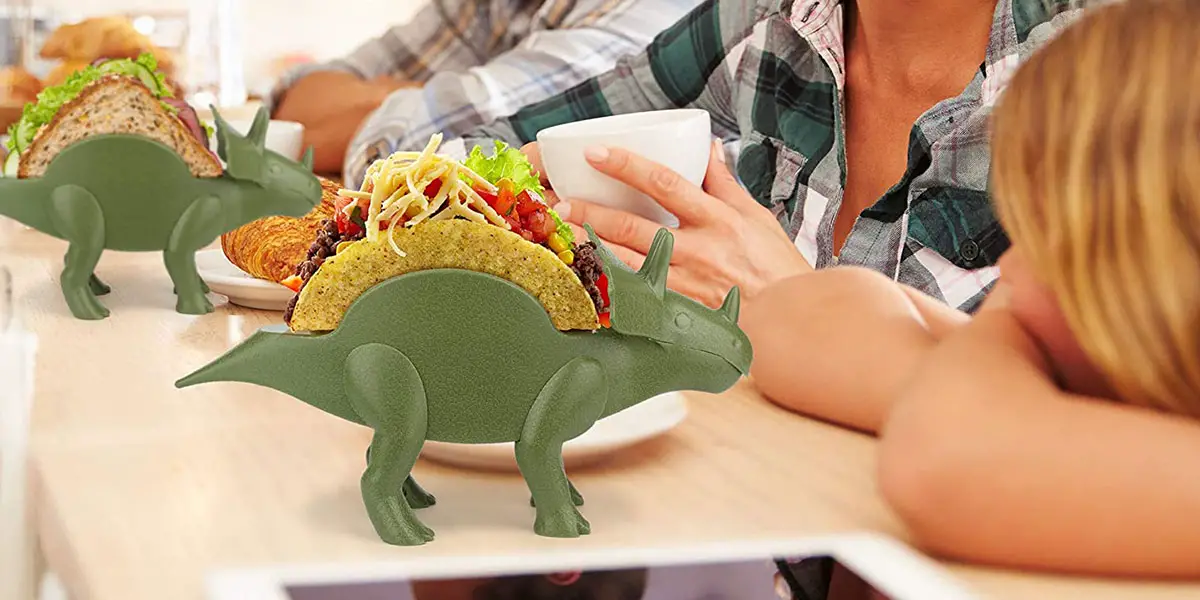 TriceraTaco Holder: Fun Taco Holder - Geeky