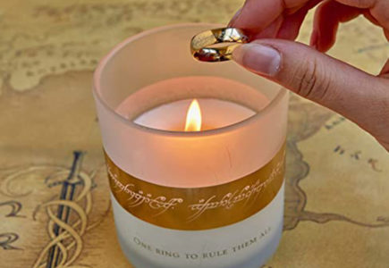 lord of the rings one ring candle gift